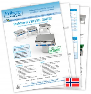 Hämta norskt produktblad (230V) på svenska i PDF-format